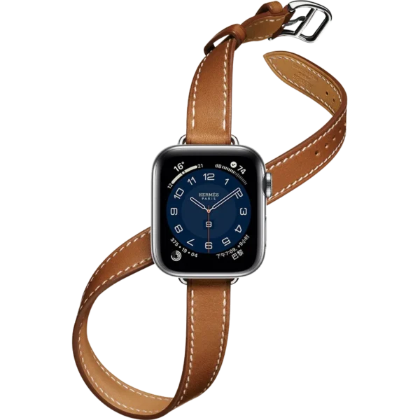 Attelage Double Tour  Band For Apple Watch Genuine Leather - Image 3