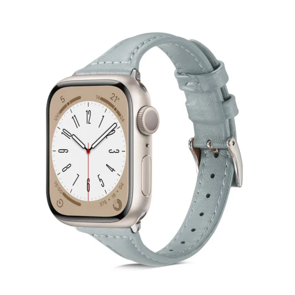 Slim Leather strap For Apple - Image 11