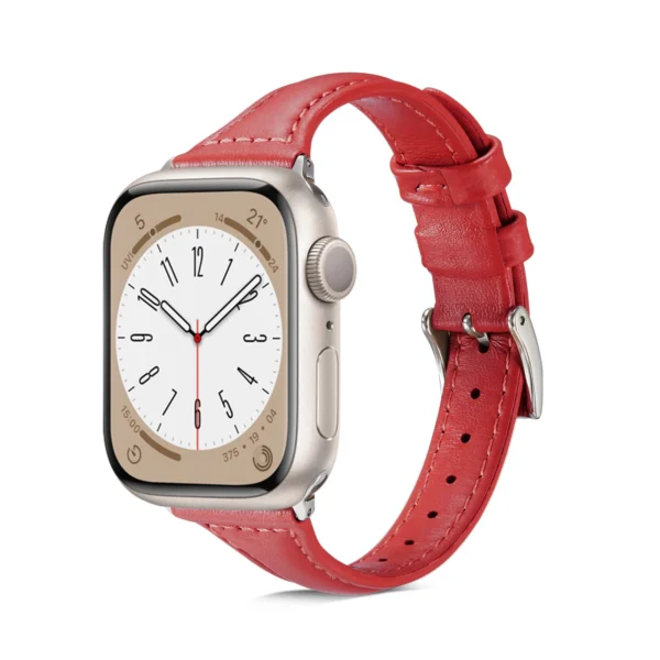 Slim Leather strap For Apple - Image 12