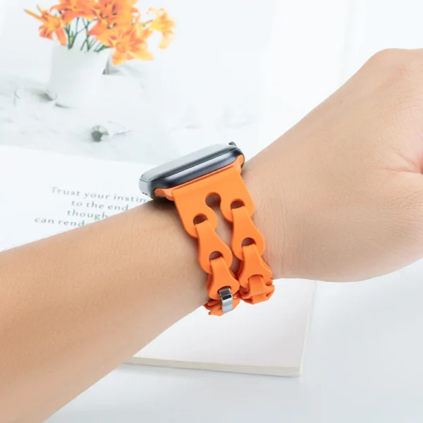 Silicone Strap For Apple Watch - Image 5