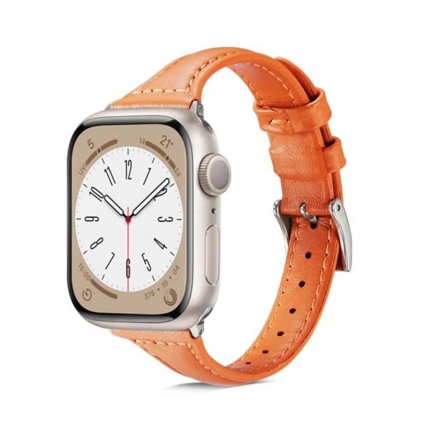 Slim Leather strap For Apple - Image 14