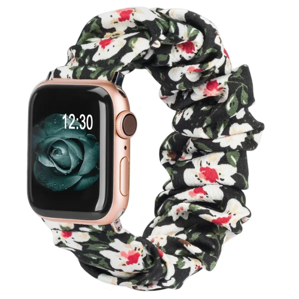 Scrunchie Strap for apple watch - Image 10