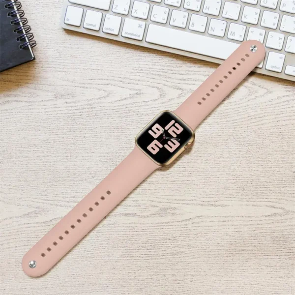 Silicone strap For Apple Watch - Image 4