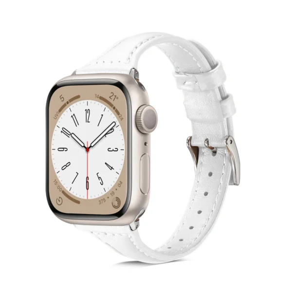 Slim Leather strap For Apple - Image 9