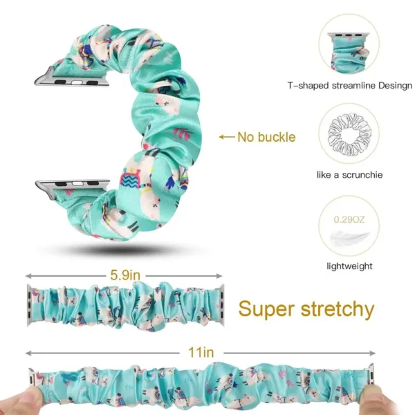 Scrunchie Strap for apple watch - Image 3