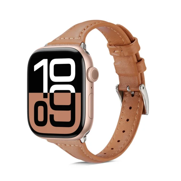 Slim Leather strap For Apple