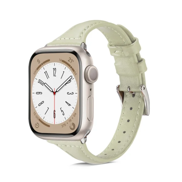 Slim Leather strap For Apple - Image 10