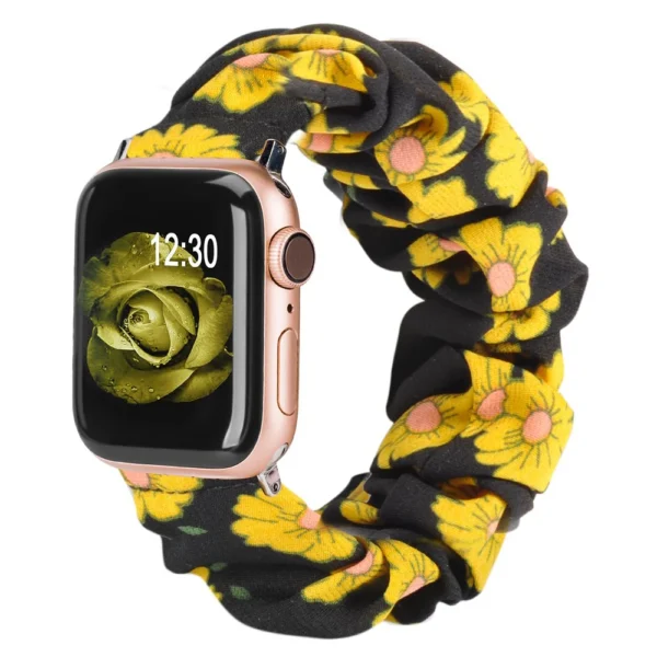 Scrunchie Strap for apple watch - Image 8